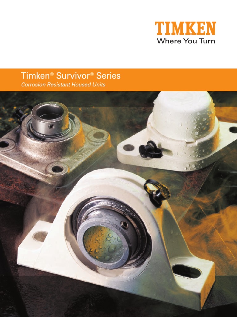 RTU17/16 Timken/Fafnir Take Up Bearing Unit 17/16 Shaft Power