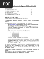 PSSE Fault Intro Instructions