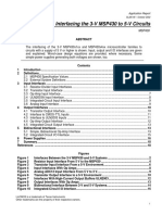 Interfacing The 3-V MSP430 To 5-V Circuits