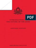 Yangthang Rinpoche-Introduction To The Nature of Mind PDF