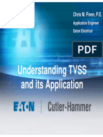 Understanding TVSS and Its Application: Chris M. Finen, P.E