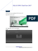 Manual Operasi DWG Trueview 2017