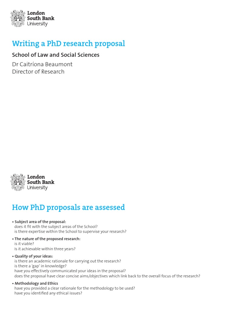phd proposal guidelines