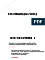 1 Understanding Marketing