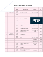 Contoh Jadwal Pesantren Kilat Ramadhan