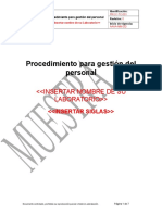 Muestra Procedimiento ISO 15189