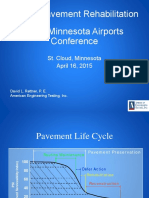 Airport Pavement Rehabilitation 2015 Minnesota Airports Conference