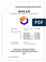 Laporan Efisiensi Energi Ketel Uap (Boiler)