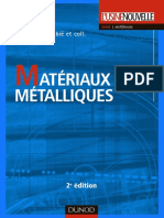 Matériaux Métalliques 2ème Édition