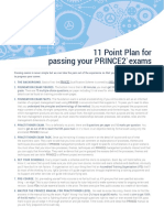 11 Point Plan For Passing Your Prince2 Exams