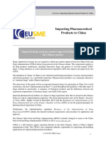 Eu Sme Centre Guideline - Importing Pharma Products Update - Jul 2014