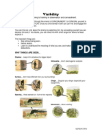 Visibility: Visual Training Is Training in Observation and Concealment