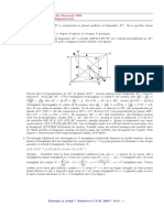 Solut Ie.: Universitatea Politehnica Din Bucure Sti 2000 Disciplina: Geometrie Si Trigonometrie