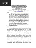 Download Analisis Faktor-Faktor Pengembangan Pariwisata Bahari Kepulauan Kangean Kabupaten Sumenep Muhammad Iqbal Qauly 150721600528 by iqbal SN348308710 doc pdf