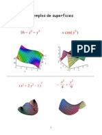 Ejemplos superficies