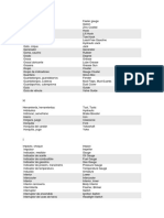 Vocabulario Automotriz Ingles-Español