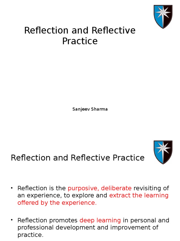 Reflective Practice in Learning and Improvement | PDF | Reflective ...