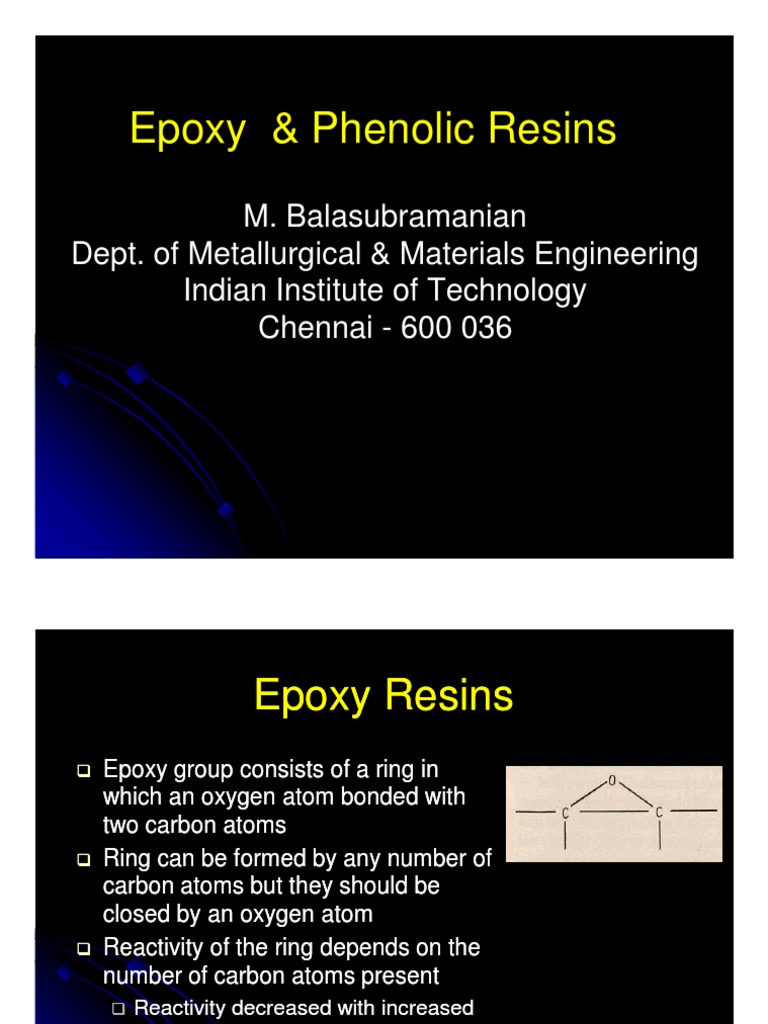 Epoxy Phenolic Epoxy Composite Material