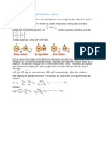 1 D Elastic Collision