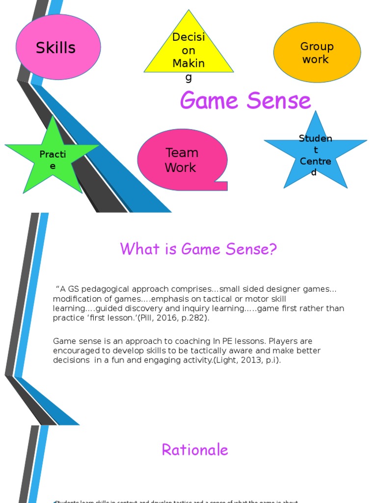 Game Sense PDF Learning Thought