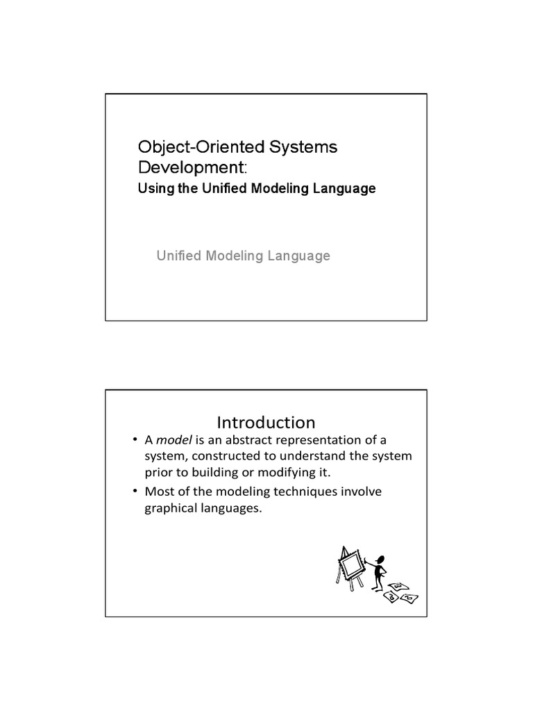 Object object oriented systems oriented systems development