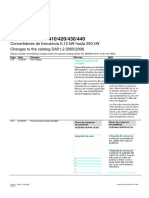 Datos Tecnicos Micromaster PDF