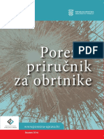 Porezni Priručnik Za Obrtnike PDF