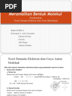 Download Meramalkan Bentuk Molekul - POWER POINT KIMIA by Fahrani Nisrina SN34832838 doc pdf