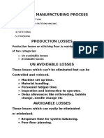 Apparel Manufacturing Process