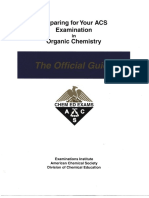 ACS Organic Chemistry - The Official Guide - 9th Printing 2009 PDF