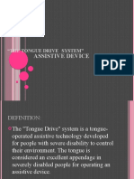 TONGUE DRIVE SYSTEM Power Point