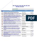 Mémoires CEC 1996-2010