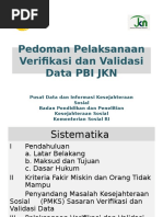 Download Pedoman Pelaksanaan Verifikasi Dan Validasi Data PBI JKN_KEMENSOS by Reno Prawira SN348339709 doc pdf