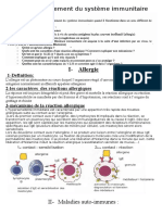 Dysfonctionnement Du Système Immunitaire