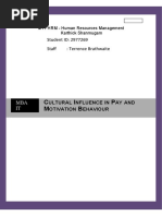 Download Cross Cultural Influence on Rewards Behaviour by Karthick Shanmugam SN34834193 doc pdf