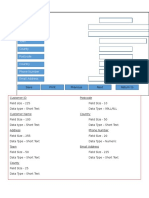 Screen Design - Customer