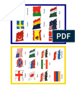 Banderas de Paises en Inglés