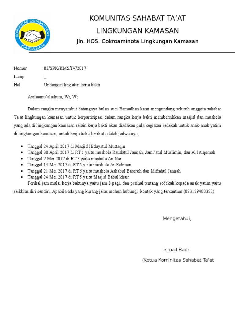 Konsep Surat New