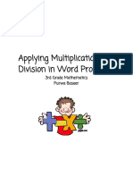 Applying Multiplication and Division in Word Problems: 3rd Grade Mathematics Purwa Baseer