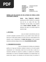 MODELO DE SOLICITUD DE CONCILIACIÓN EXTRAJUDICIAL DE 