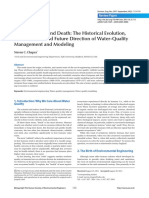 The Historical Evolution, Present State, and Future Direction of Water-Quality Management and Modeling