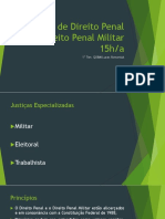 Noções de Direito Penal e Direito Penal Militar