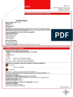 Ficha de Datos de Seguridad Isosorbida