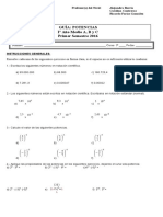 1° medio guia potencias