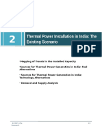 WTE Technology Assessment Thermal Power Installation in India: The Existing Scenario