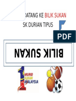 Selamat Datang Ke Bilik Sukan