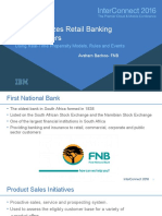 Avsharn Bachoo FNB Optimizes Retail Banking Product Offers Using Real-Time Propensity Models Rules and Events