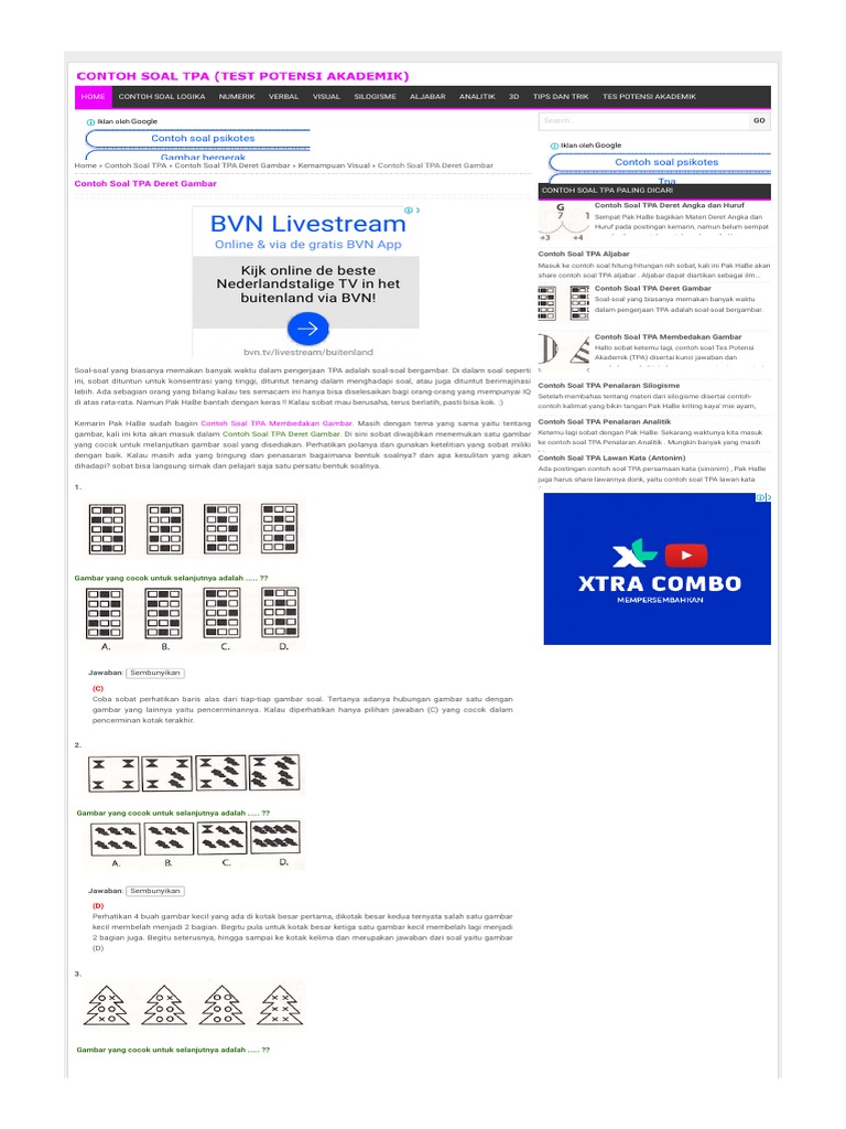 Contoh Soal Tpa Deret Gambar.html