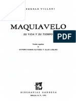 Villari, Pasquale - Maquiavelo. Su Vida Su Tiempo PDF