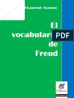 El Vocabulario de Freud . Assoun Paul Laurent